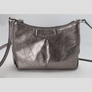 Coach Ashley Swingpack Crossbody Pewter